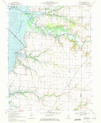 Boulder Illinois Historical topographic map, 1:24000 scale, 7.5 X 7.5 Minute, Year 1969