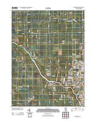 Bourbonnais Illinois Historical topographic map, 1:24000 scale, 7.5 X 7.5 Minute, Year 2012