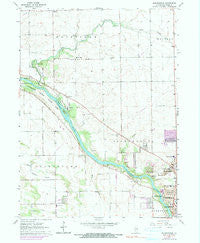 Bourbonnais Illinois Historical topographic map, 1:24000 scale, 7.5 X 7.5 Minute, Year 1963