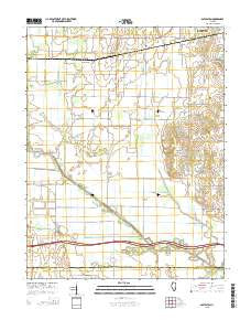Boyleston Illinois Current topographic map, 1:24000 scale, 7.5 X 7.5 Minute, Year 2015