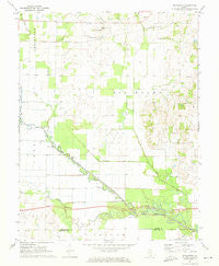 Boyleston Illinois Historical topographic map, 1:24000 scale, 7.5 X 7.5 Minute, Year 1971