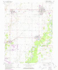 Breese Illinois Historical topographic map, 1:24000 scale, 7.5 X 7.5 Minute, Year 1962