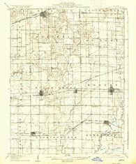 Breese Illinois Historical topographic map, 1:62500 scale, 15 X 15 Minute, Year 1907