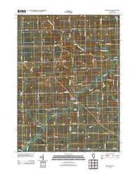 Brookville Illinois Historical topographic map, 1:24000 scale, 7.5 X 7.5 Minute, Year 2012