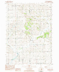 Brookville Illinois Historical topographic map, 1:24000 scale, 7.5 X 7.5 Minute, Year 1983