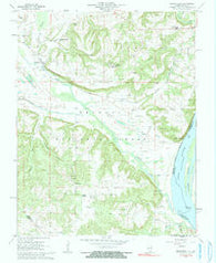 Brownfield Illinois Historical topographic map, 1:24000 scale, 7.5 X 7.5 Minute, Year 1962