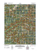 Brownstown Illinois Historical topographic map, 1:24000 scale, 7.5 X 7.5 Minute, Year 2012