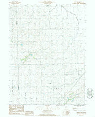 Buckley NW Illinois Historical topographic map, 1:24000 scale, 7.5 X 7.5 Minute, Year 1986