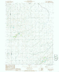 Buckley NW Illinois Historical topographic map, 1:24000 scale, 7.5 X 7.5 Minute, Year 1986