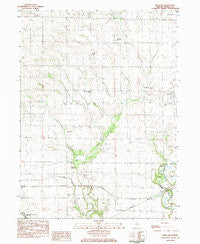 Buda NE Illinois Historical topographic map, 1:24000 scale, 7.5 X 7.5 Minute, Year 1983