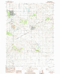 Buda Illinois Historical topographic map, 1:24000 scale, 7.5 X 7.5 Minute, Year 1983