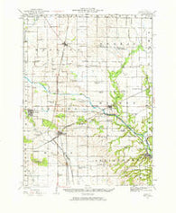 Buda Illinois Historical topographic map, 1:62500 scale, 15 X 15 Minute, Year 1921
