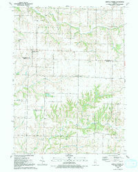 Buffalo Prairie Illinois Historical topographic map, 1:24000 scale, 7.5 X 7.5 Minute, Year 1991