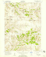 Buffalo Prairie Illinois Historical topographic map, 1:24000 scale, 7.5 X 7.5 Minute, Year 1953
