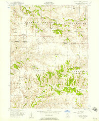Buffalo Prairie Illinois Historical topographic map, 1:24000 scale, 7.5 X 7.5 Minute, Year 1953