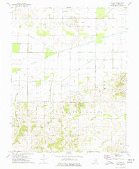 Bungay Illinois Historical topographic map, 1:24000 scale, 7.5 X 7.5 Minute, Year 1974