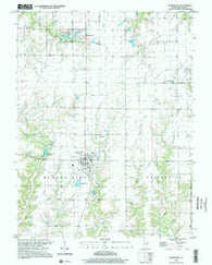 Bunker Hill Illinois Historical topographic map, 1:24000 scale, 7.5 X 7.5 Minute, Year 1998