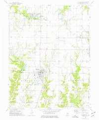 Bunker Hill Illinois Historical topographic map, 1:24000 scale, 7.5 X 7.5 Minute, Year 1974