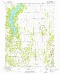 Butler Illinois Historical topographic map, 1:24000 scale, 7.5 X 7.5 Minute, Year 1974