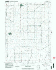Cabery Illinois Historical topographic map, 1:24000 scale, 7.5 X 7.5 Minute, Year 1998
