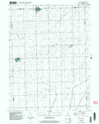 Cabery Illinois Historical topographic map, 1:24000 scale, 7.5 X 7.5 Minute, Year 1998