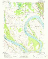 Cache Illinois Historical topographic map, 1:24000 scale, 7.5 X 7.5 Minute, Year 1967
