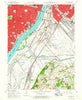 Cahokia Illinois Historical topographic map, 1:24000 scale, 7.5 X 7.5 Minute, Year 1954