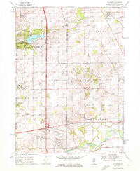 Caledonia Illinois Historical topographic map, 1:24000 scale, 7.5 X 7.5 Minute, Year 1970