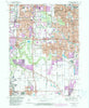 Calumet City Illinois Historical topographic map, 1:24000 scale, 7.5 X 7.5 Minute, Year 1968