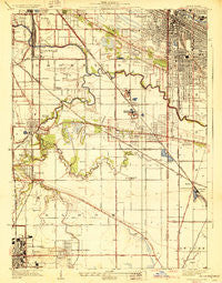 Calumet City Illinois Historical topographic map, 1:24000 scale, 7.5 X 7.5 Minute, Year 1929