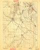 Calumet Illinois Historical topographic map, 1:62500 scale, 15 X 15 Minute, Year 1893