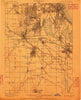 Calumet Illinois Historical topographic map, 1:62500 scale, 15 X 15 Minute, Year 1901