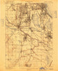 Calumet Illinois Historical topographic map, 1:62500 scale, 15 X 15 Minute, Year 1901