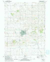 Cambridge Illinois Historical topographic map, 1:24000 scale, 7.5 X 7.5 Minute, Year 1991