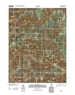 Camden Illinois Historical topographic map, 1:24000 scale, 7.5 X 7.5 Minute, Year 2012