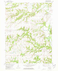Camden Illinois Historical topographic map, 1:24000 scale, 7.5 X 7.5 Minute, Year 1981