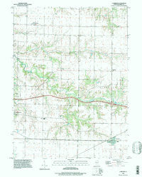 Cameron Illinois Historical topographic map, 1:24000 scale, 7.5 X 7.5 Minute, Year 1996
