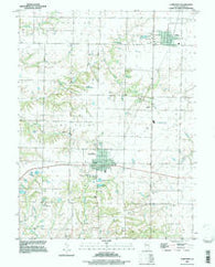 Camp Point Illinois Historical topographic map, 1:24000 scale, 7.5 X 7.5 Minute, Year 1994
