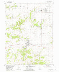Camp Point Illinois Historical topographic map, 1:24000 scale, 7.5 X 7.5 Minute, Year 1981
