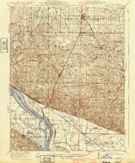 Campbell Hill Illinois Historical topographic map, 1:62500 scale, 15 X 15 Minute, Year 1918