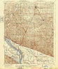 Campbell Hill Illinois Historical topographic map, 1:62500 scale, 15 X 15 Minute, Year 1918