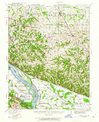 Campbell Hill Illinois Historical topographic map, 1:62500 scale, 15 X 15 Minute, Year 1916