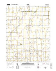 Campus Illinois Current topographic map, 1:24000 scale, 7.5 X 7.5 Minute, Year 2015
