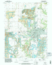 Canton Illinois Historical topographic map, 1:24000 scale, 7.5 X 7.5 Minute, Year 1995