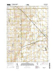 Capron Illinois Current topographic map, 1:24000 scale, 7.5 X 7.5 Minute, Year 2015