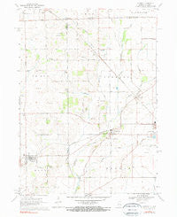 Capron Illinois Historical topographic map, 1:24000 scale, 7.5 X 7.5 Minute, Year 1970