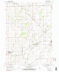 Capron Illinois Historical topographic map, 1:24000 scale, 7.5 X 7.5 Minute, Year 1970