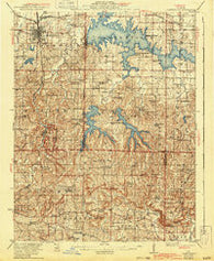 Carbondale Illinois Historical topographic map, 1:62500 scale, 15 X 15 Minute, Year 1922