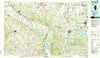 Carbondale Illinois Historical topographic map, 1:100000 scale, 30 X 60 Minute, Year 1986