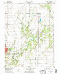Carlinville East Illinois Historical topographic map, 1:24000 scale, 7.5 X 7.5 Minute, Year 1979